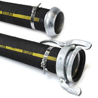 Agroflex rubberen gierslang set 6" met V-deel en M-deel