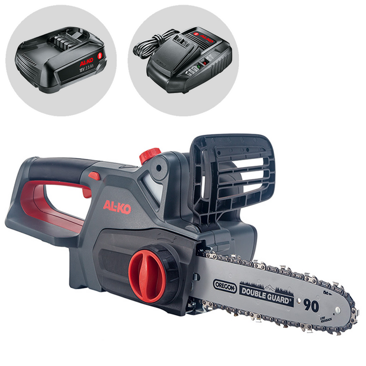 
  AL-KO Comfort CS 1825 accu kettingzaag, zwaard 25 cm, 18 V 2,5 Ah | Rabe - artikelnummer K608544
