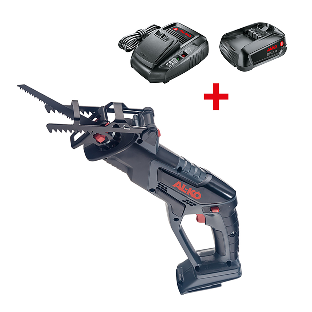 AL-KO Comfort PS 1815 accu reciprozaag, 18 V 2,5 Ah | Rabe