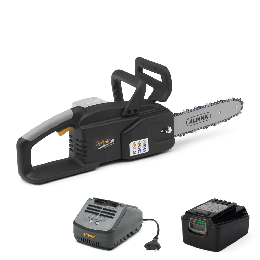 Alpina AC 20 Li Kit accu kettingzaag, zwaard 25 cm, 20 V 4 Ah | Rabe