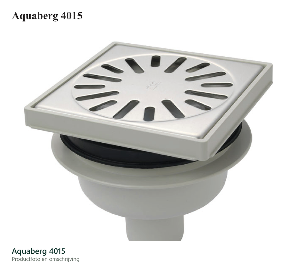 Werking en technische gegevens van de Aquaberg 4015