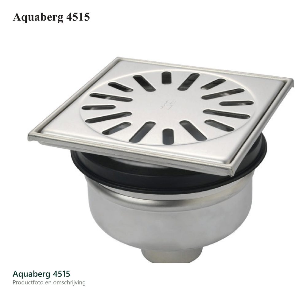 Werking en technische gegevens van de Aquaberg 4515
