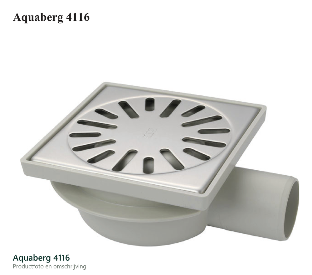 Werking en technische gegevens van de Aquaberg 4116
