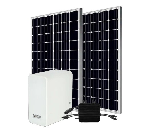 Könner & Söhnen KS SBS800-SET4 balkon-zonnepaneelset | Rabe
