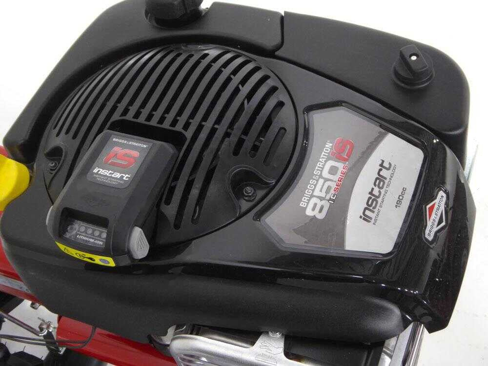Eurosystems P70 EVO balkmaaier 107 cm, motor B&S 850iS, detail 4
