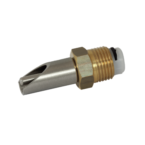 
  Messing- RVS biggenbijtnippel 1/2"x 3/8" | Rabe - artikelnummer 843032
