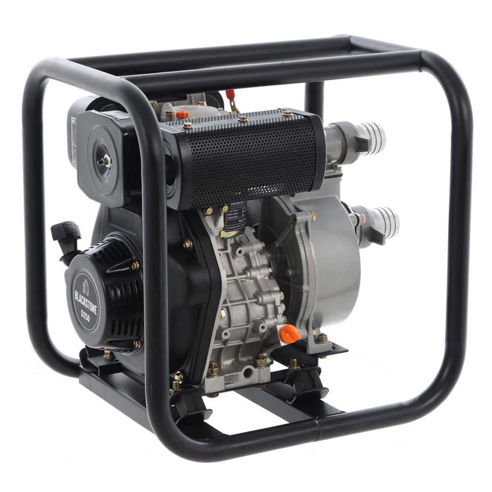 BlackStone BD 5000 diesel motorpomp, aansluiting 50 mm | Rabe