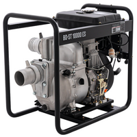 BlackStone BD-ST 10000ES diesel motorpomp voor vuil water, aansluiting 100 mm | Rabe