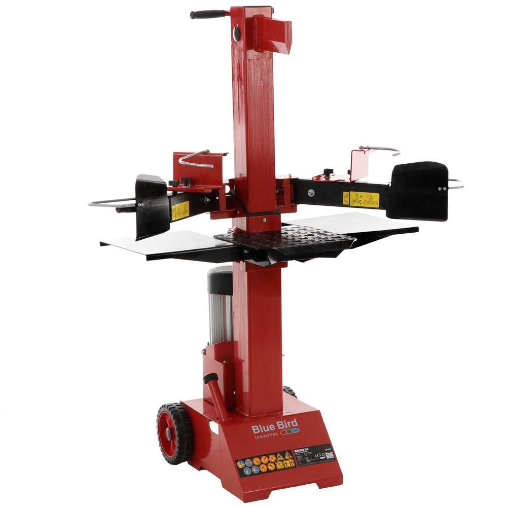 Blue Bird LOG SPLITTER LSE 8000 elektrische houtklover, 8 ton, verticaal | Rabe
