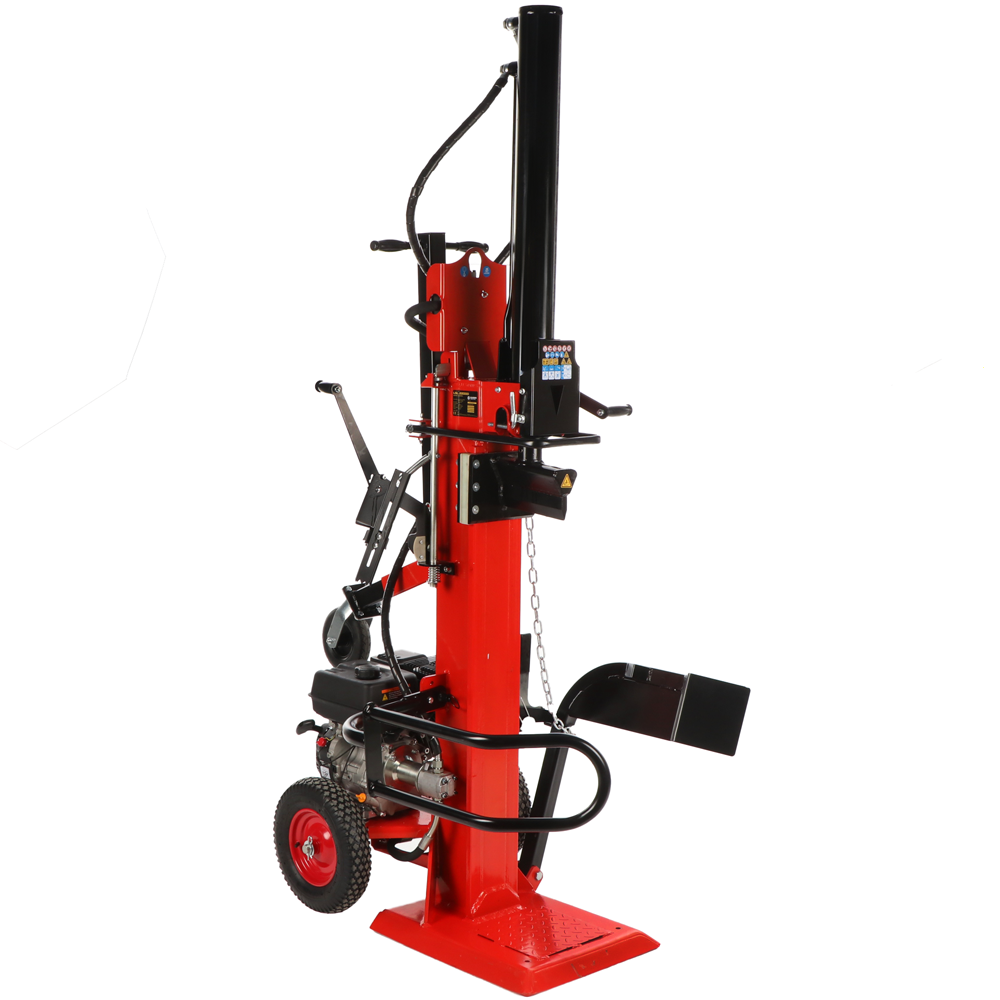 Blue Bird LSE 22000 benzine houtklover, 22 ton, verticaal | Rabe