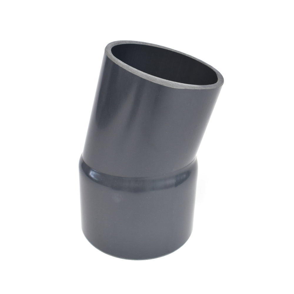 Bocht PVC 15GR, 125 x 125 mm, MxS