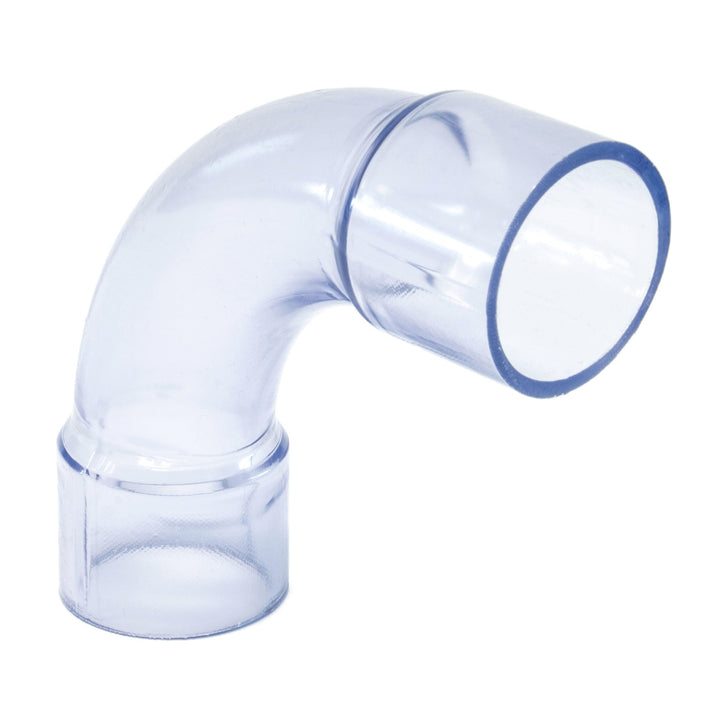 
  Bocht PVC 90GR, 32 x 32 mm, MxM transp - artikelnummer 279200
