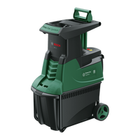 Bosch AXT 25 D elektrische hakselaar, takken tot 40 mm | Rabe