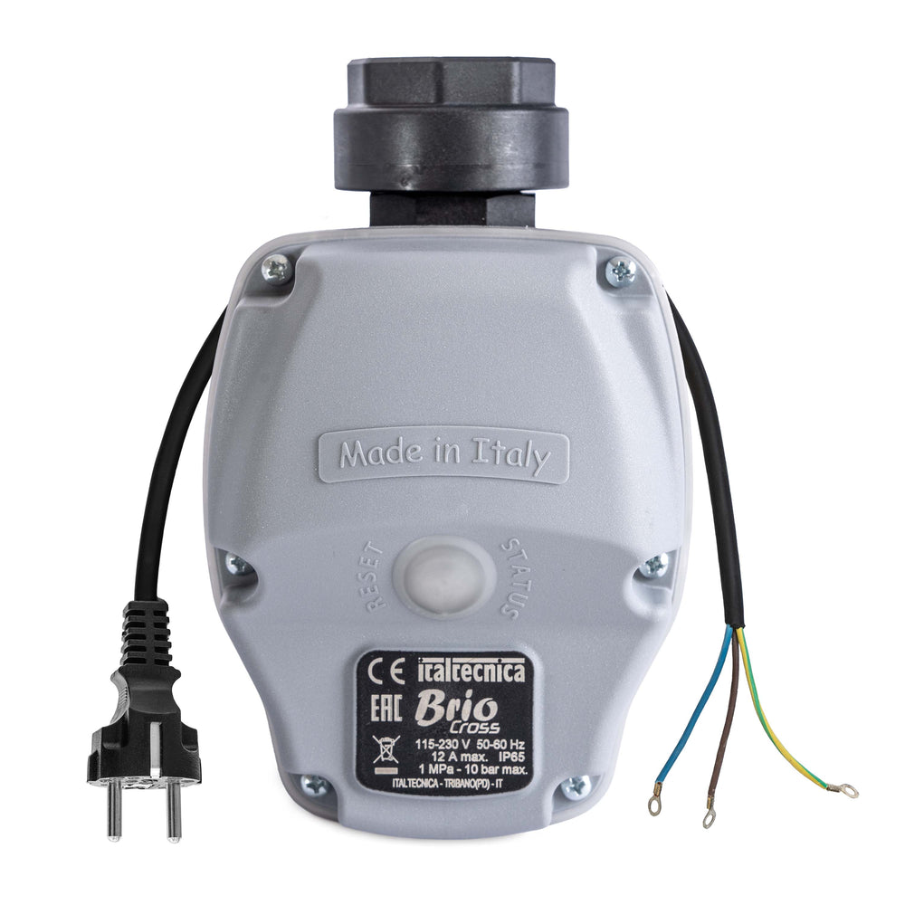 Italtecnica Brio CROSS Drukschakelaar met Manometer | Rabe - 370014