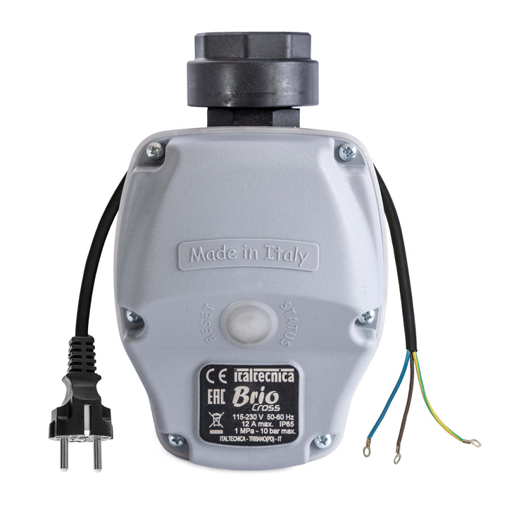 
  Italtecnica Brio CROSS Drukschakelaar met Manometer | Rabe - 370014 - artikelnummer 370014
