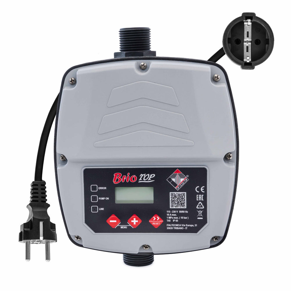 Italtecnica Brio TOP digitale drukschakelaar | Rabe - 370017
