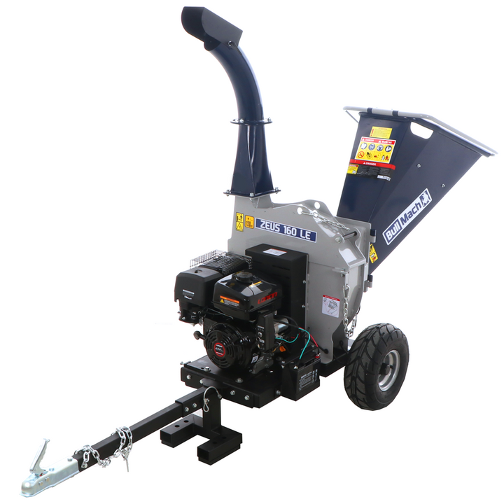 
  BullMach ZEUS 160 LE benzine hakselaar, takken tot 90 mm, elektrische start, getrokken uitvoering | Rabe - artikelnummer K607169
