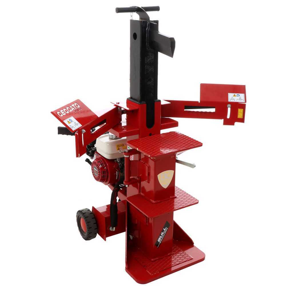 Ceccato Olindo BULL SPL12FH benzine houtklover, 12 ton, verticaal | Rabe