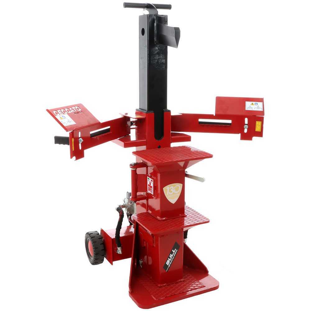 Ceccato Olindo BULL SPLE12 FDP elektrische houtklover, 12 ton, verticaal | Rabe
