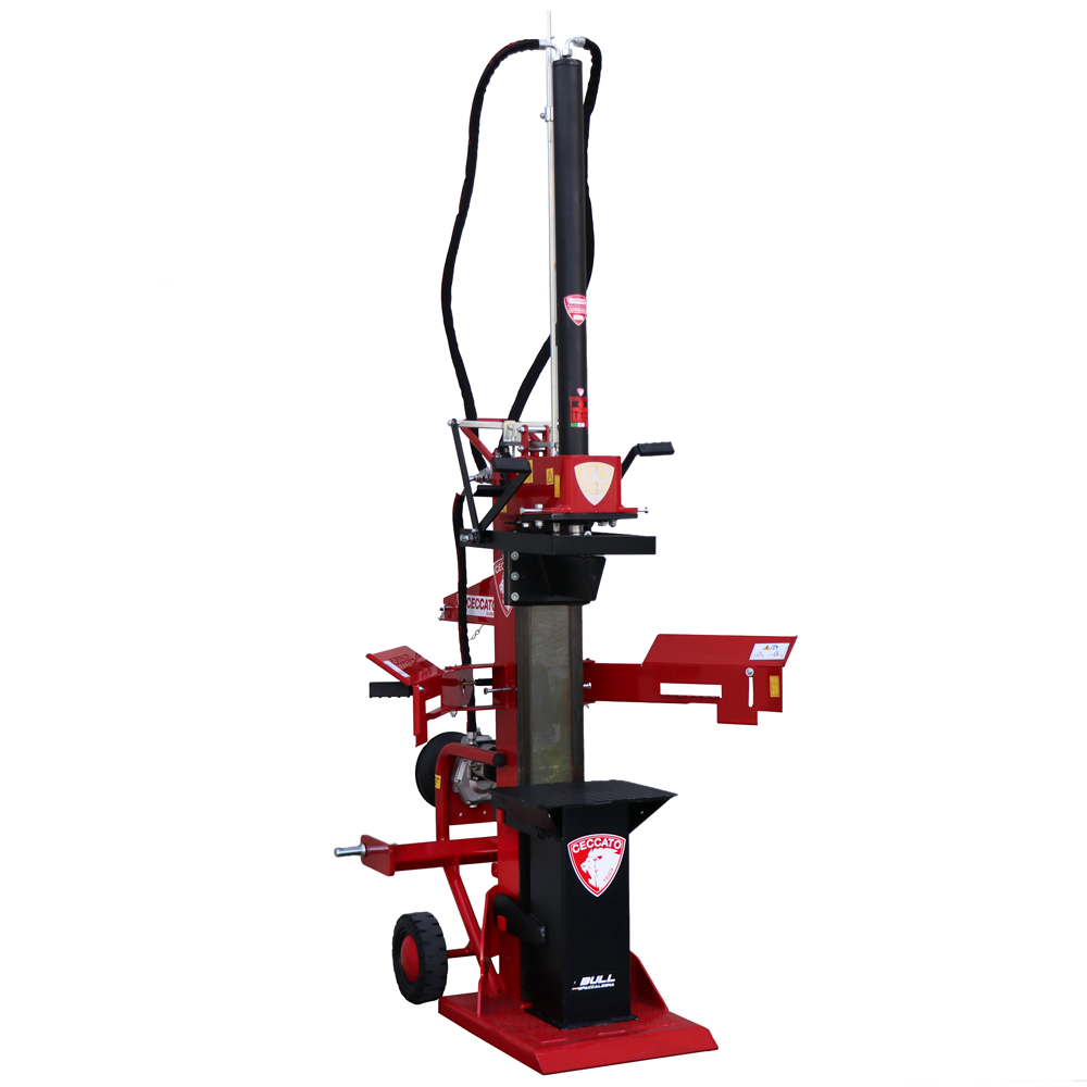 Ceccato Olindo BULL SPLT13.11 13 aftakas houtklover, 13 ton, verticaal, slag 1100 mm | Rabe