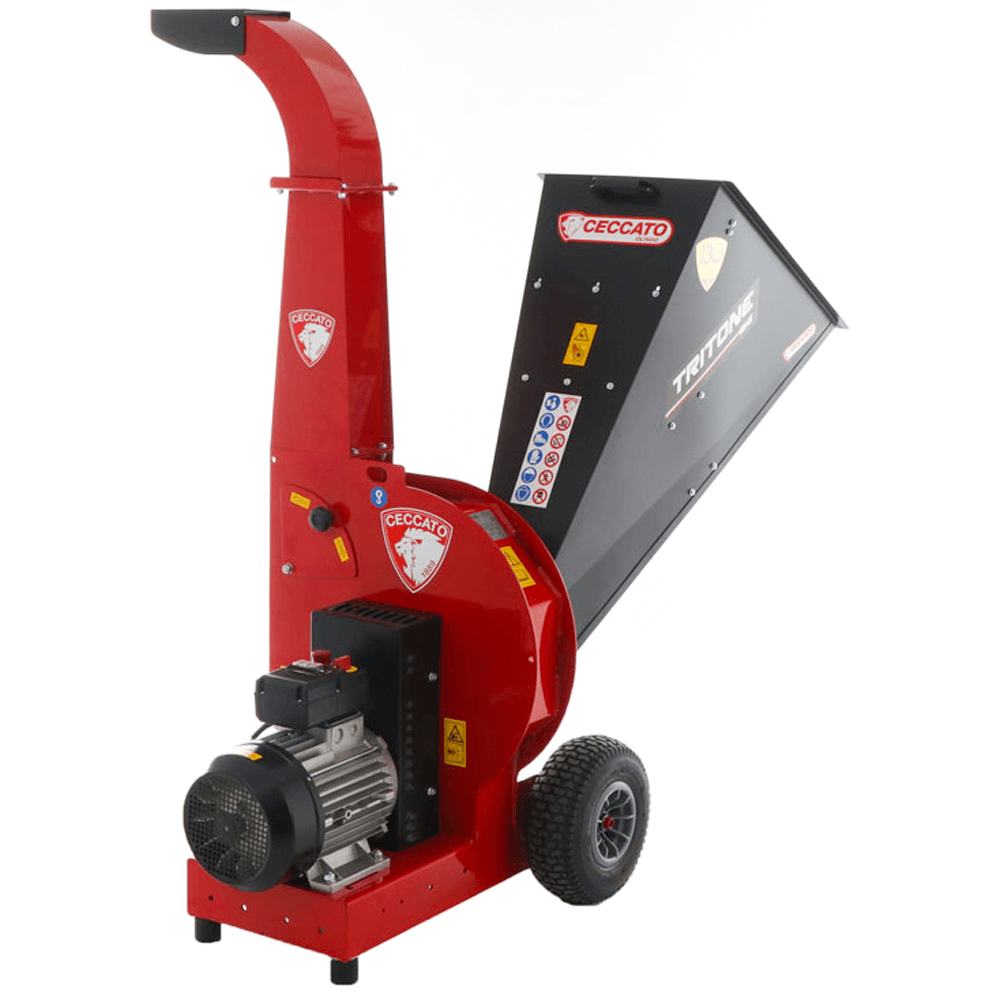 Ceccato Olindo Triton Big elektrische hakselaar, takken tot 80 mm, 400 V | Rabe
