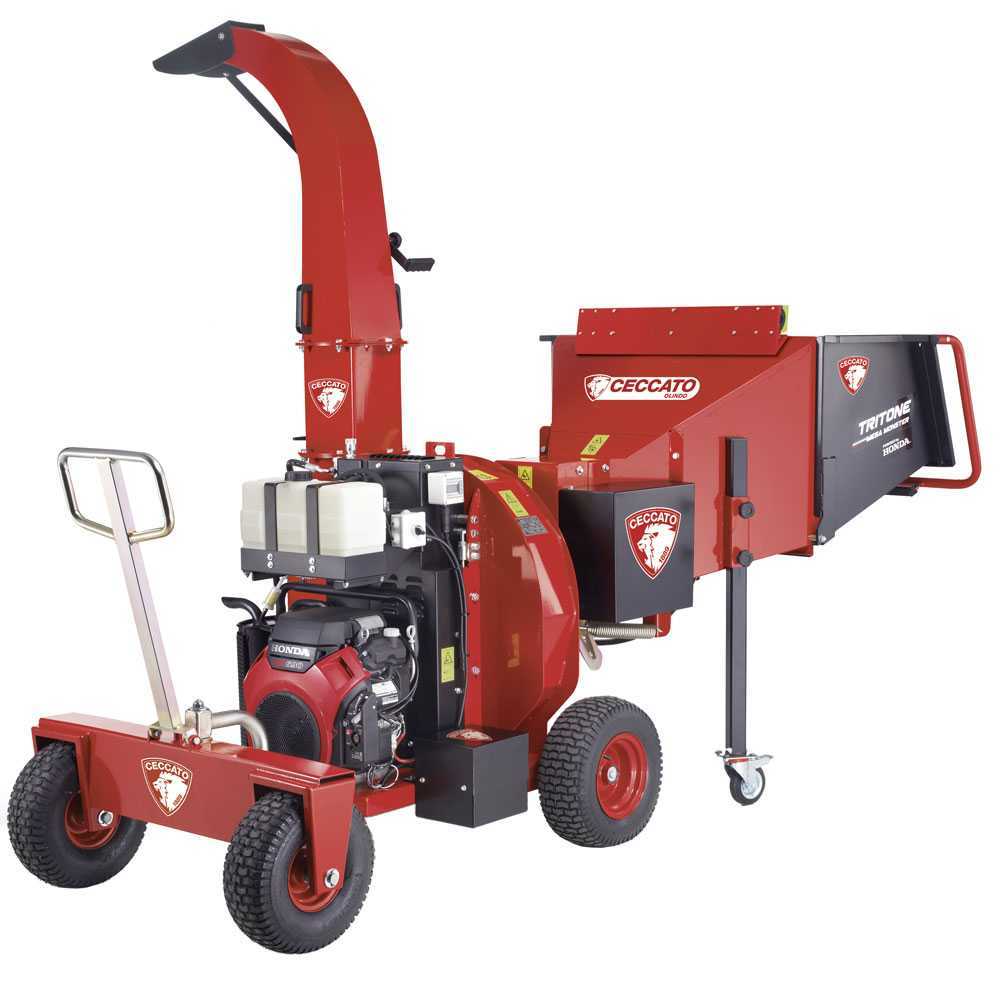 Ceccato Olindo Triton Mega Monster benzine hakselaar, takken tot 150 mm | Rabe