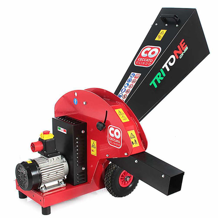 
  Ceccato Olindo Triton One elektrische hakselaar, takken tot 50 mm, 400 V (TRI-380) | Rabe - artikelnummer 2075
