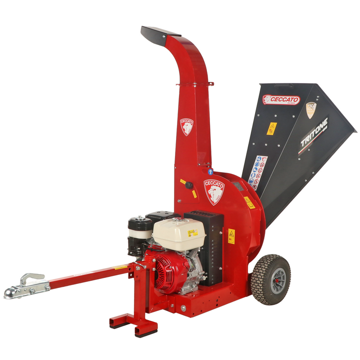 
  Ceccato Olindo Tritone BIG benzine hakselaar, takken tot 80 mm, getrokken uitvoering | Rabe - artikelnummer K610678
