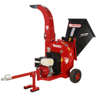 Ceccato Olindo Tritone Monster benzine hakselaar, takken tot 100 mm, getrokken uitvoering | Rabe