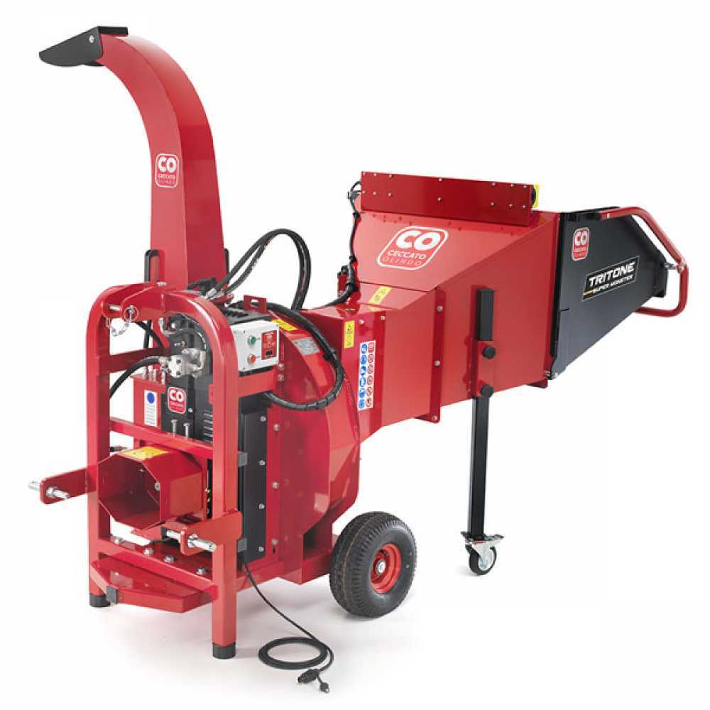 Ceccato Olindo Tritone Super Monster aftakas hakselaar, takken tot 130 mm | Rabe