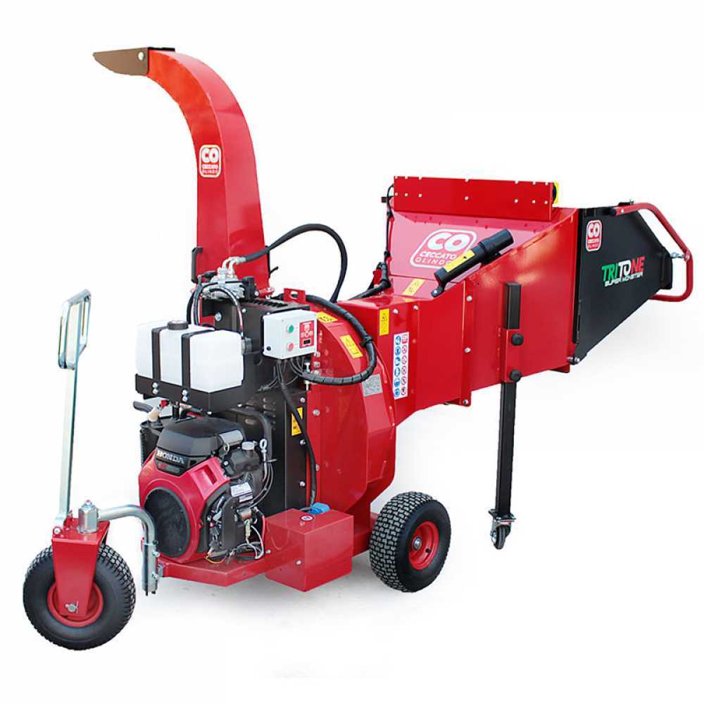 Ceccato Olindo Tritone Super Monster benzine hakselaar, takken tot 120 mm (TRISMON690) | Rabe
