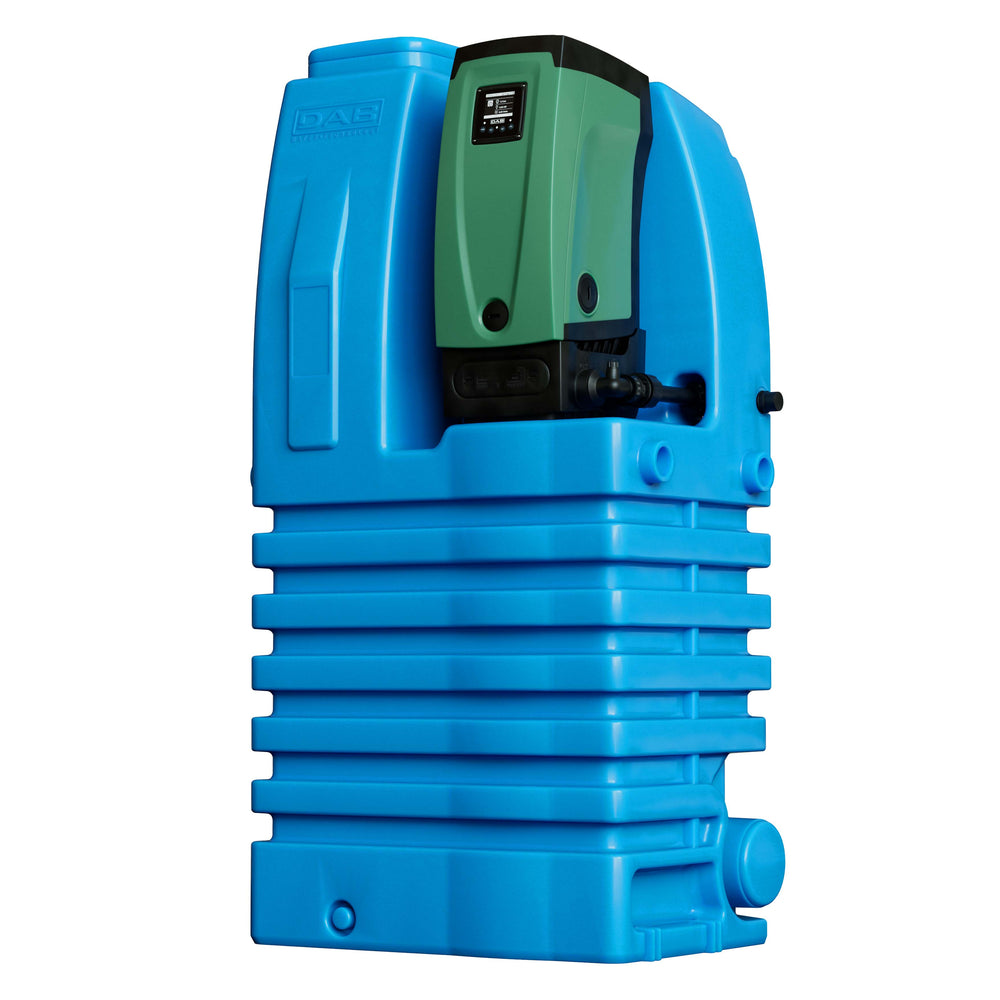 DAB Esytank 500 breektank van 470 liter uit de complete drukverhogingsset