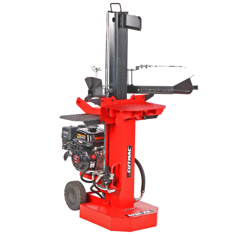 Docma SF80 Rapid Benz Loncin G200F benzine houtklover, 8 ton, verticaal | Rabe