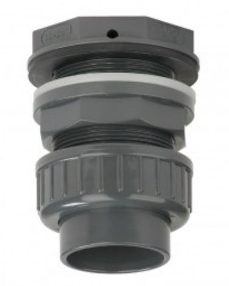 Doorvoer PVC kopp. 16 mm x 3/4 bu-dr. productfoto hoge resolutie