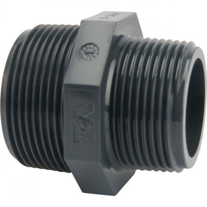 
  Draadnippel PVC 2 x 1 1/2, PN16 - artikelnummer 312572
