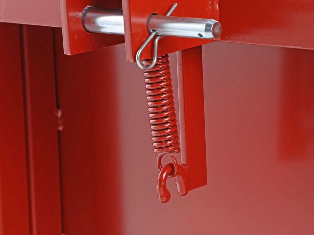 Francini P 150 transportbak voor de trekker, detail 7
