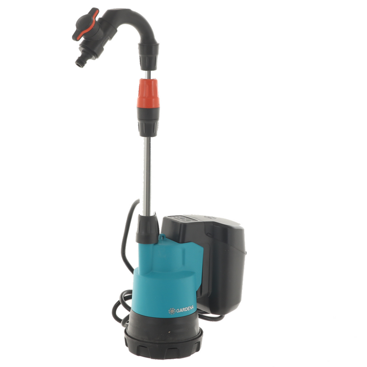 
  Gardena 2000/2 regentonpomp, 18 V 2,5 Ah | Rabe - artikelnummer 107387
