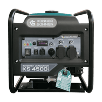 Könner & Söhnen KS 4500i inverter aggregaat 4,5 kW | Rabe