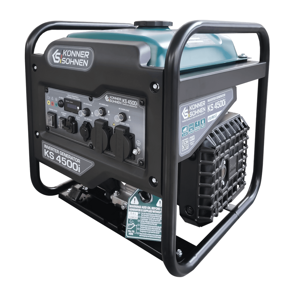 Könner & Söhnen KS 4500i inverter aggregaat 4,5 kW, foto 3