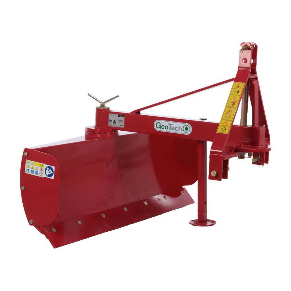 GeoTech DL120 grondschaaf | Rabe