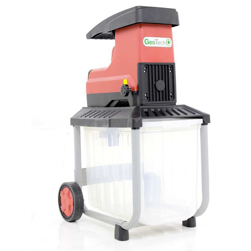 GeoTech ESB 2803 elektrische hakselaar, takken tot 45 mm | Rabe