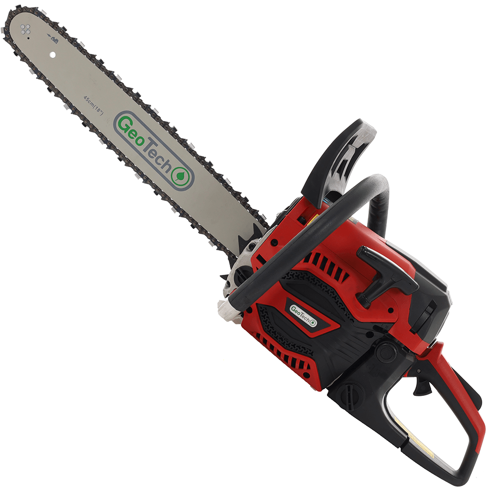 GeoTech GMS 52-45 benzine kettingzaag, zwaard 45 cm | Rabe