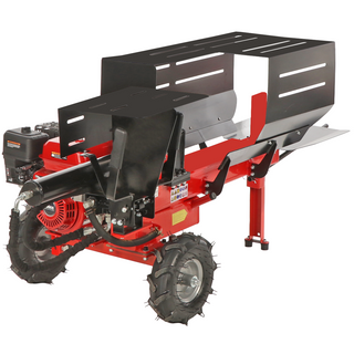 Benzine houtklover 8 ton GeoTech LS12-50 HG, horizontaal