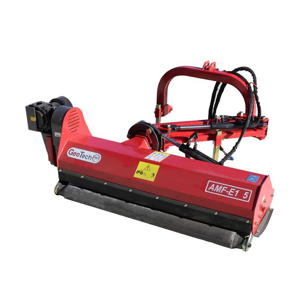 GeoTech Pro AMF-E 125 zijklepelmaaier met arm 125 cm | Rabe