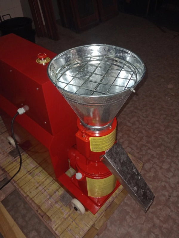 GeoTech Pro EWPM120S elektrische pelletmachine 230 V, binnen, klaar voor gebruik (foto van een gebruiker)