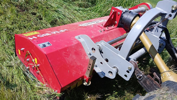 GeoTech Pro HFM 185-H Schlegelmulcher 182 cm, hydraulisch verschiebbar, im Einsatz bei einem Anwender (Foto 2)