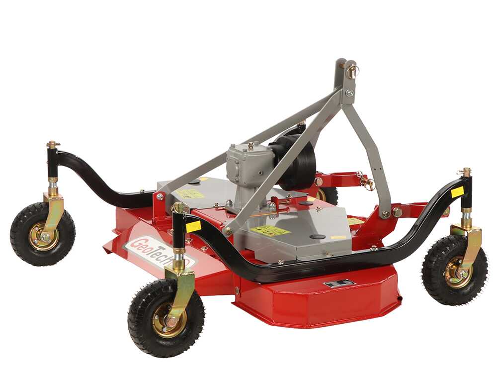 GeoTech Pro TLP 120 gazonmaaier voor de trekker 120 cm, detail 3