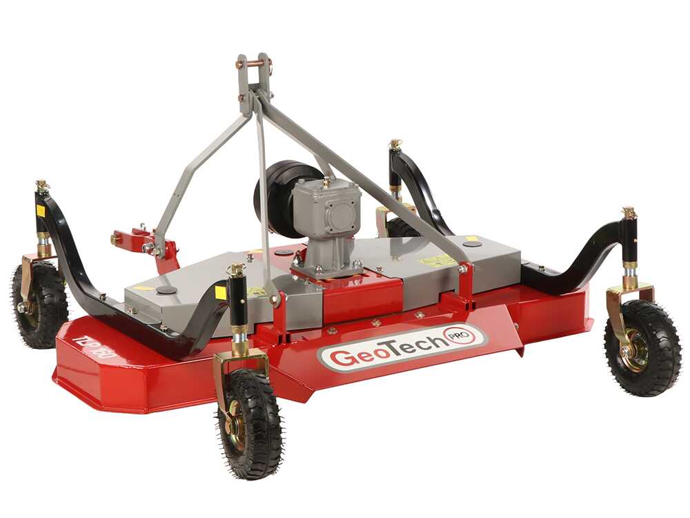 GeoTech Pro TLP 180 gazonmaaier voor de trekker 180 cm, detail 4