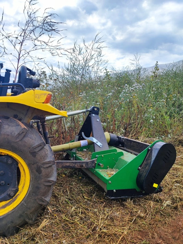GreenBay FML 125 Schlegelmulcher 123 cm, im Einsatz bei einem Anwender (Foto 1)