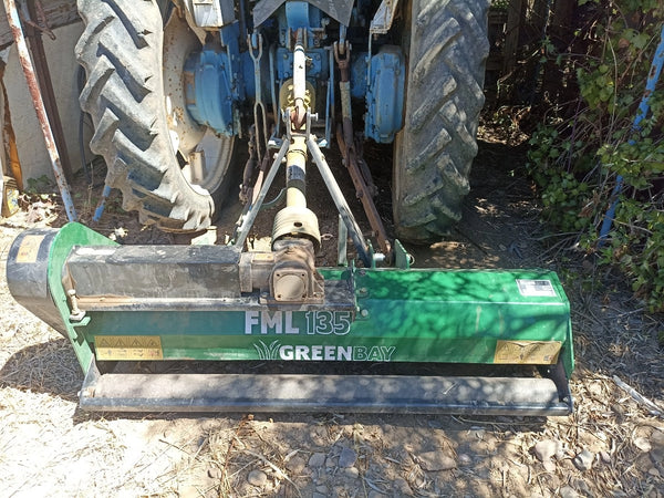 GreenBay FML 135 Schlegelmulcher 133 cm, im Einsatz bei einem Anwender (Foto 1)